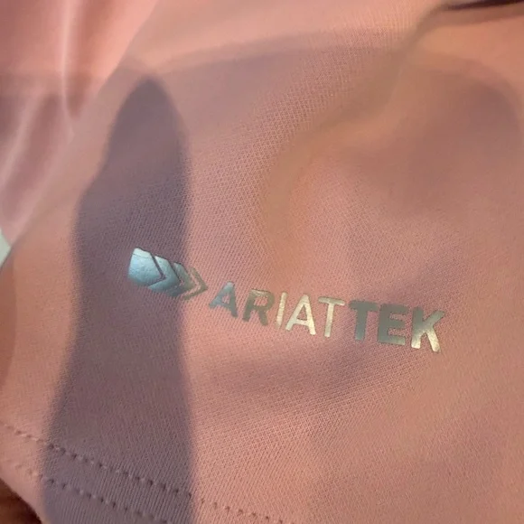 Ariat Pink AriatTek Cold Series Pullover - Picture 5 of 7
